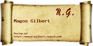 Magos Gilbert névjegykártya